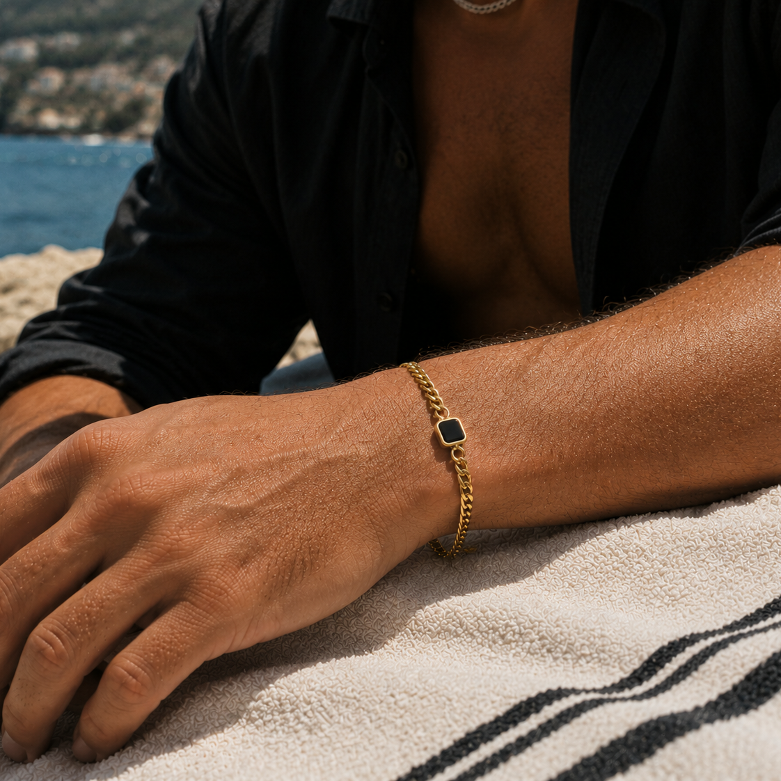 Ryan Noir Bracelet — צמיד נואר
