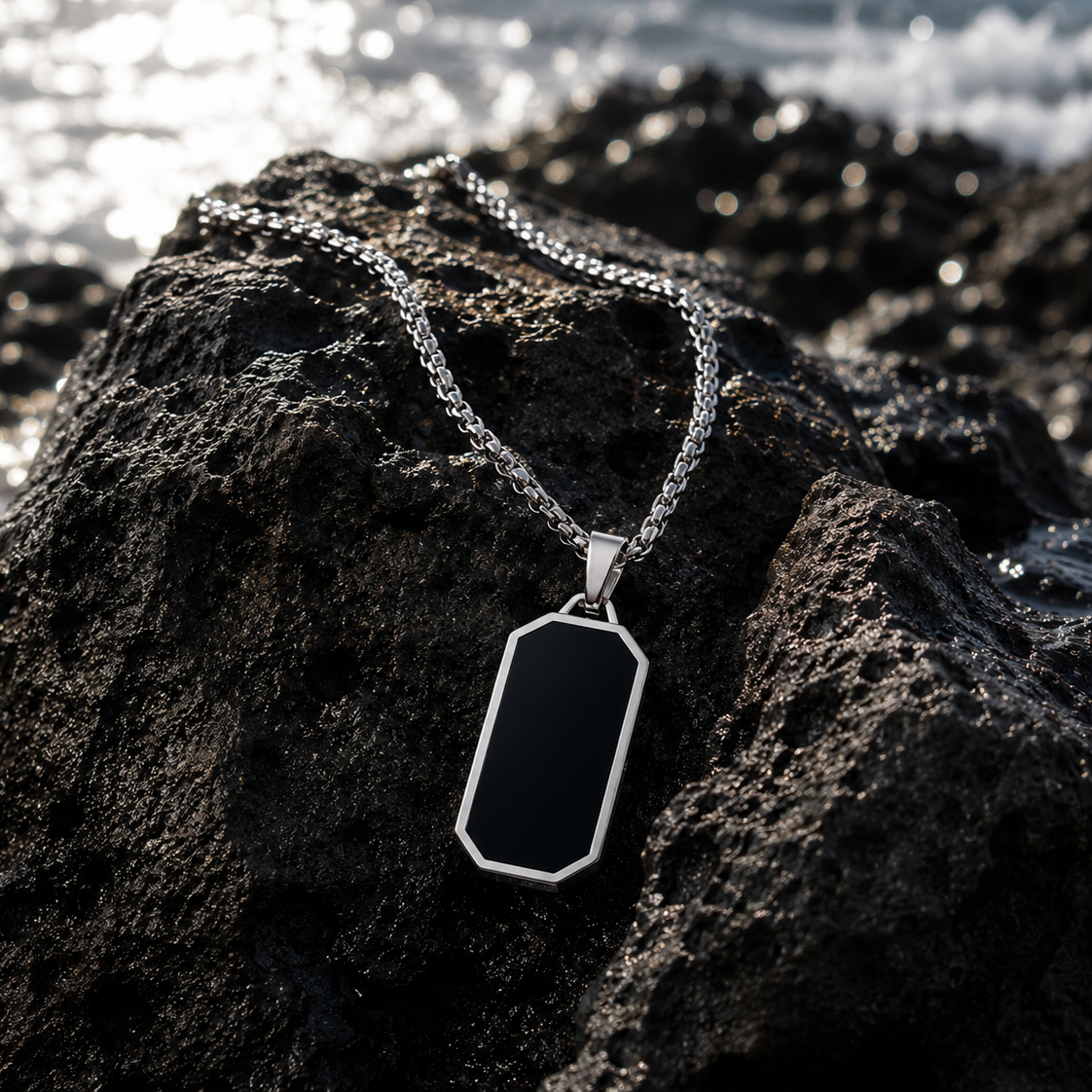 Ryan Onyx Necklace — שרשרת אוניקס